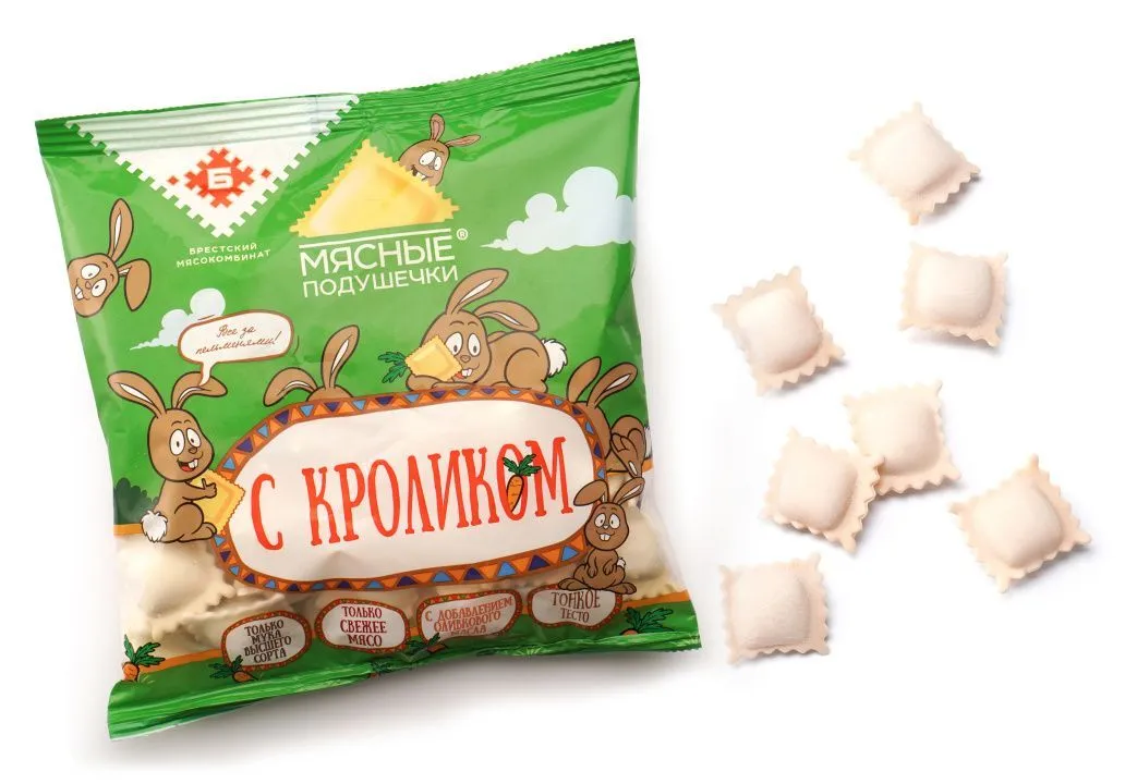 МЯСНЫЕ ПОДУШЕЧКИ "С КРОЛИКОМ"